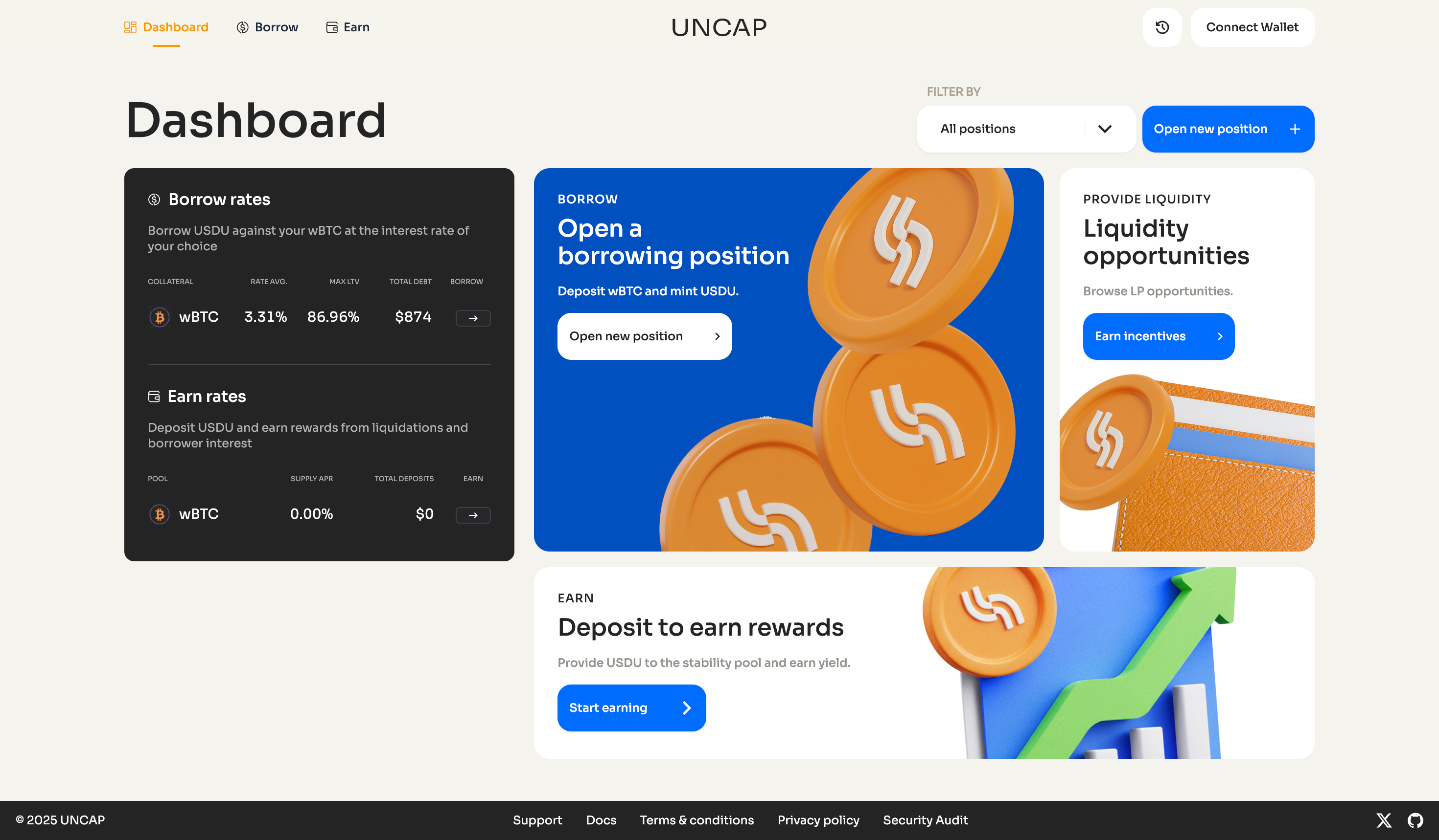 Uncap Dashboard